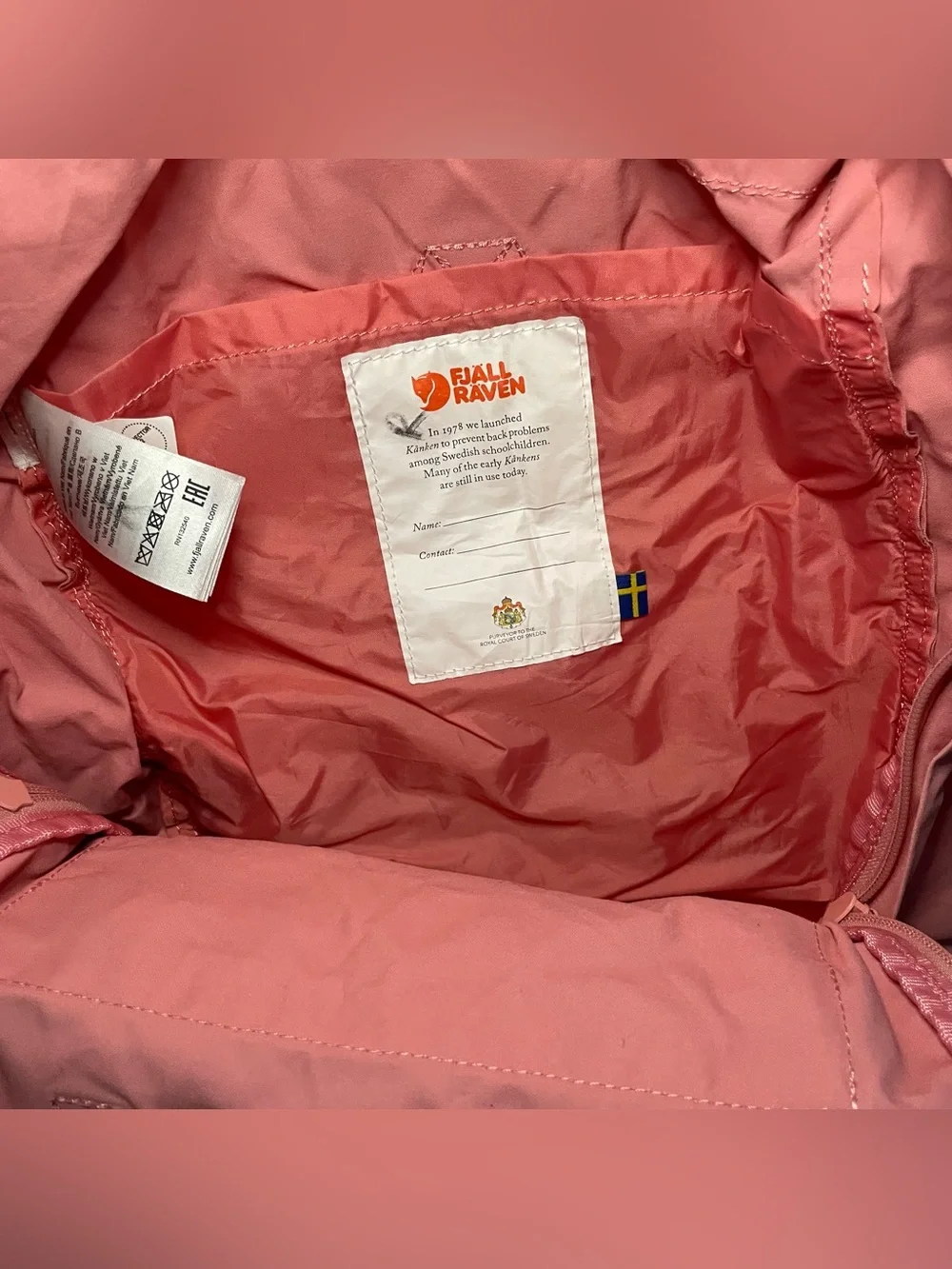 Fjallraven Kånken Mini Backpack in Dusty Pink